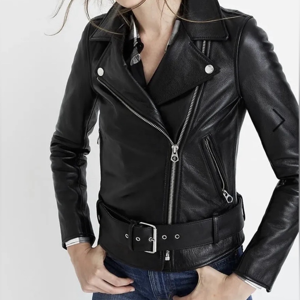 Madewell Ultimate Leather Motorcycle Jacket